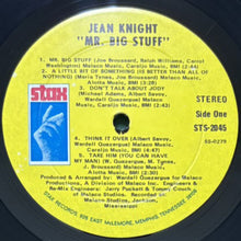 画像をギャラリービューアに読み込む, JEAN KNIGHT / MR. BIG STUFF
