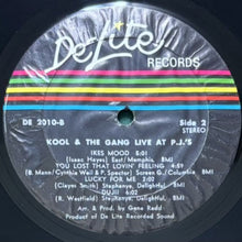 画像をギャラリービューアに読み込む, KOOL &amp; THE GANG / LIVE AT P.J.'s
