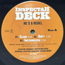 画像をギャラリービューアに読み込む, INSPECTAH DECK / HE'S A REBEL/BIG CITY
