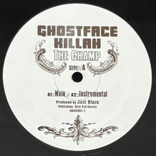 画像をギャラリービューアに読み込む, GHOSTFACE KILLAH / THE CHAMP
