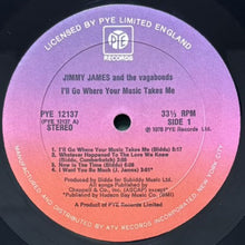 画像をギャラリービューアに読み込む, JIMMY JAMES AND THE VAGABONDS / I'LL GO WHERE YOUR MUSIC TAKES ME
