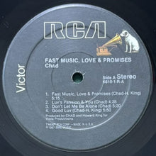 画像をギャラリービューアに読み込む, CHAD / FAST MUSIC, LOVE &amp; PROMISES
