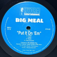 画像をギャラリービューアに読み込む, BIG MEAL / PUT IT ON 'EM/PIMPS, PLAYERS, MACKS
