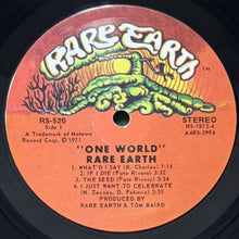 画像をギャラリービューアに読み込む, RARE EARTH / ONE WORLD

