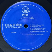 画像をギャラリービューアに読み込む, SHADEZ OF LINGO / A VIEW TO A KILL
