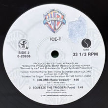 画像をギャラリービューアに読み込む, ICE-T / COLORS/SQUEEZE THE TRIGGER
