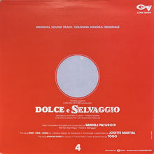 画像をギャラリービューアに読み込む, O.S.T. (DANIELE PATUCCHI) / DOLCE E SELVAGGIO
