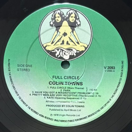 O.S.T. (COLIN TOWNS) / FULL CIRCLE – VINYL CHAMBER