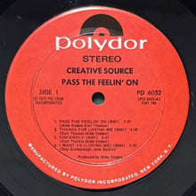 画像をギャラリービューアに読み込む, CREATIVE SOURCE / PASS THE FEELIN' ON
