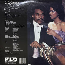 画像をギャラリービューアに読み込む, G.C. CAMERON / GIVE ME YOUR LOVE

