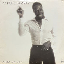 画像をギャラリービューアに読み込む, DAVID SIMMONS / HEAR ME OUT
