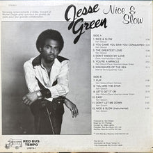 画像をギャラリービューアに読み込む, JESSE GREEN / NICE &amp; SLOW
