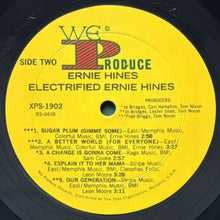 画像をギャラリービューアに読み込む, ERNIE HINES / ELECTRIFIED
