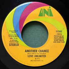 画像をギャラリービューアに読み込む, LOVE UNLIMITED / IS IT REALLY TRUE BOY-IS IT REALLY ME/ANOTHER CHANCE
