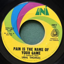画像をギャラリービューアに読み込む, URAL THOMAS / PAIN IS THE NAME OF YOUR GAME/SINCE YOU WENT AWAY
