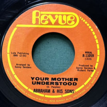 画像をギャラリービューアに読み込む, ABRAHAM &amp; HIS SON / YOUR MOTHER UNDERSTOOD/I CAN'T DO WITHOUT YOU
