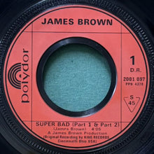 画像をギャラリービューアに読み込む, JAMES BROWN / SUPER BAD (PARTS 1, 2 &amp; 3)
