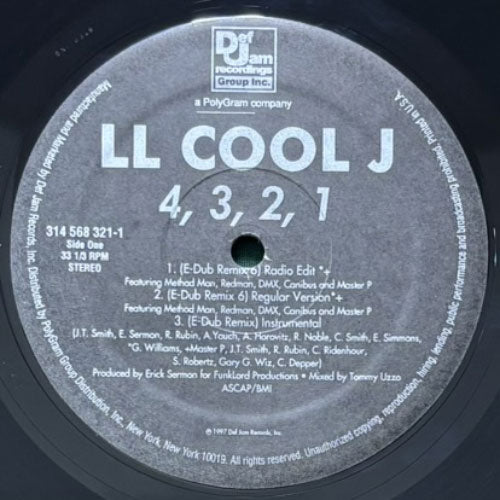 LL COOL J / 4, 3, 2, 1 – VINYL CHAMBER