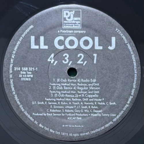 LL COOL J / 4, 3, 2, 1 – VINYL CHAMBER