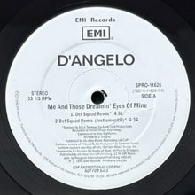 画像をギャラリービューアに読み込む, D'ANGELO / ME AND THOSE DREAMIN' EYES OF MINE
