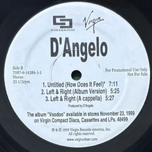 画像をギャラリービューアに読み込む, D'ANGELO / LEFT &amp; RIGHT/UNTITLED (HOW DOES IT FEEL)
