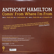 画像をギャラリービューアに読み込む, ANTHONY HAMILTON / COMIN' FROM WHERE I'M FROM
