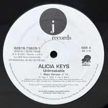 画像をギャラリービューアに読み込む, ALICIA KEYS / UNBREAKABLE

