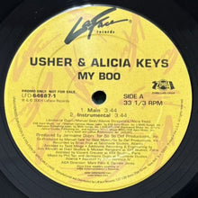 画像をギャラリービューアに読み込む, USHER &amp; ALICIA KEYS / MY BOO
