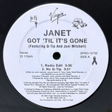 画像をギャラリービューアに読み込む, JANET JACKSON featuring Q-TIP &amp; JONI MITCHELL / GOT 'TIL IT'S GONE

