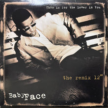 画像をギャラリービューアに読み込む, BABYFACE / THIS IS FOR THE LOVER IN YOU
