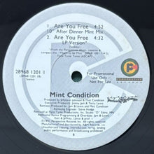 画像をギャラリービューアに読み込む, MINT CONDITION / ARE YOU FREE

