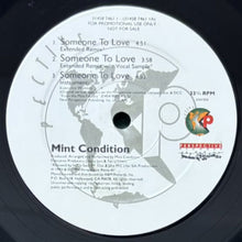 画像をギャラリービューアに読み込む, MINT CONDITION / SOMEONE TO LOVE
