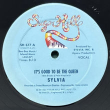 画像をギャラリービューアに読み込む, SYLVIA / IT'S GOOD TO BE THE QUEEN
