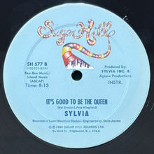 画像をギャラリービューアに読み込む, SYLVIA / IT'S GOOD TO BE THE QUEEN
