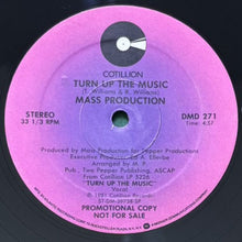 画像をギャラリービューアに読み込む, MASS PRODUCTION / TURN UP THE MUSIC/BOPP
