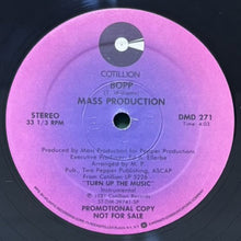 画像をギャラリービューアに読み込む, MASS PRODUCTION / TURN UP THE MUSIC/BOPP
