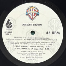 画像をギャラリービューアに読み込む, JOCELYN BROWN / EGO MANIAC
