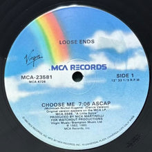 画像をギャラリービューアに読み込む, LOOSE ENDS / CHOOSE ME
