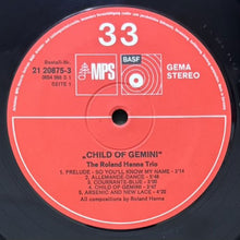 画像をギャラリービューアに読み込む, ROLAND HANNA TRIO / CHILD OF GEMINI
