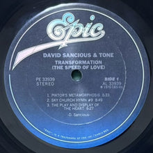 画像をギャラリービューアに読み込む, DAVID SANCIOUS AND TONE / TRANSFORMATION (THE SPEED OF LOVE)
