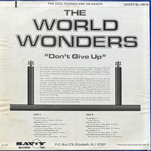 画像をギャラリービューアに読み込む, WORLD WONDERS / DON'T GIVE UP
