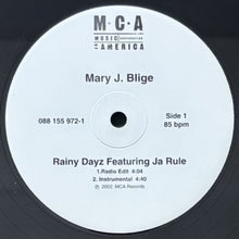 画像をギャラリービューアに読み込む, MARY J. BLIGE featuring JA RULE / RAINY DAYZ
