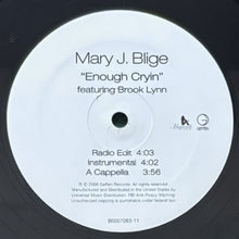 画像をギャラリービューアに読み込む, MARY J. BLIGE / ENOUGH CRYIN'
