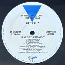 画像をギャラリービューアに読み込む, AFTER 7 / HEAT OF THE MOMENT
