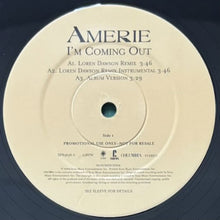 画像をギャラリービューアに読み込む, AMERIE / I'M COMING OUT/TALKIN' TO ME
