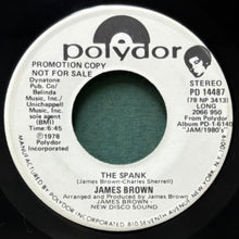 画像をギャラリービューアに読み込む, JAMES BROWN / THE SPANK
