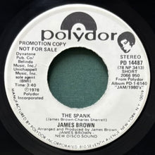 画像をギャラリービューアに読み込む, JAMES BROWN / THE SPANK
