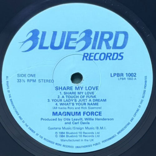 Magnum Force Share My Love レコード MAGNUM FORCE / SHARE MY LOVE – VINYL CHAMBER