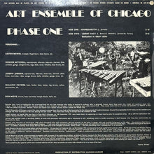 画像をギャラリービューアに読み込む, ART ENSEMBLE OF CHICAGO / PHASE ONE
