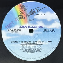 画像をギャラリービューアに読み込む, GUY / SPEND THE NIGHT/PIECE OF MY LOVE
